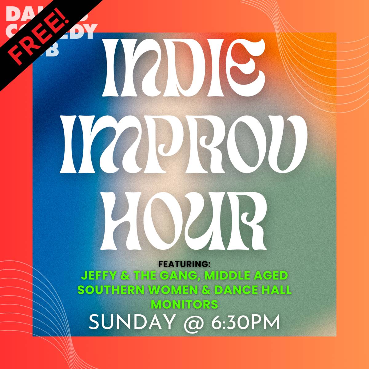 Event flyer graphic