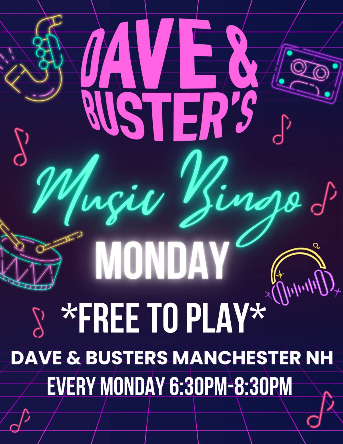 Event flyer graphic