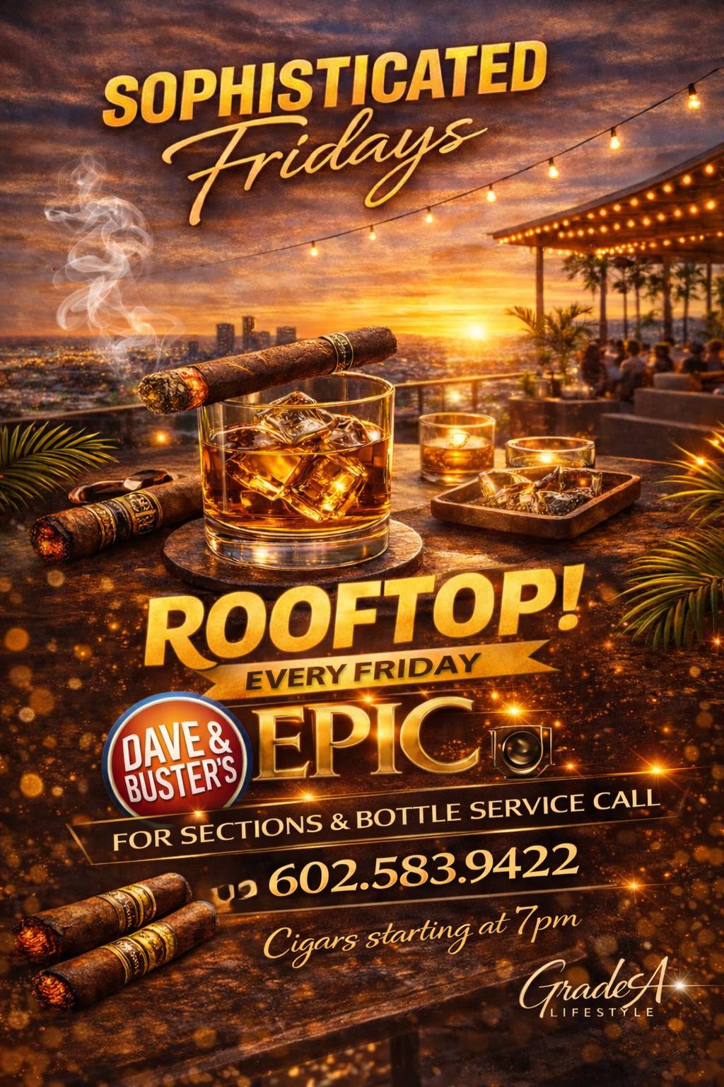 Event flyer graphic