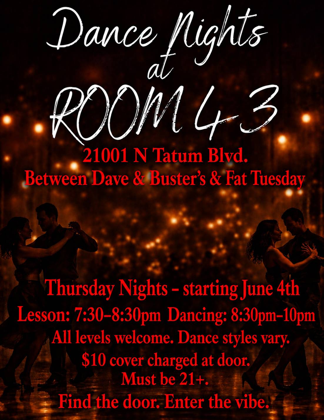 Event flyer graphic