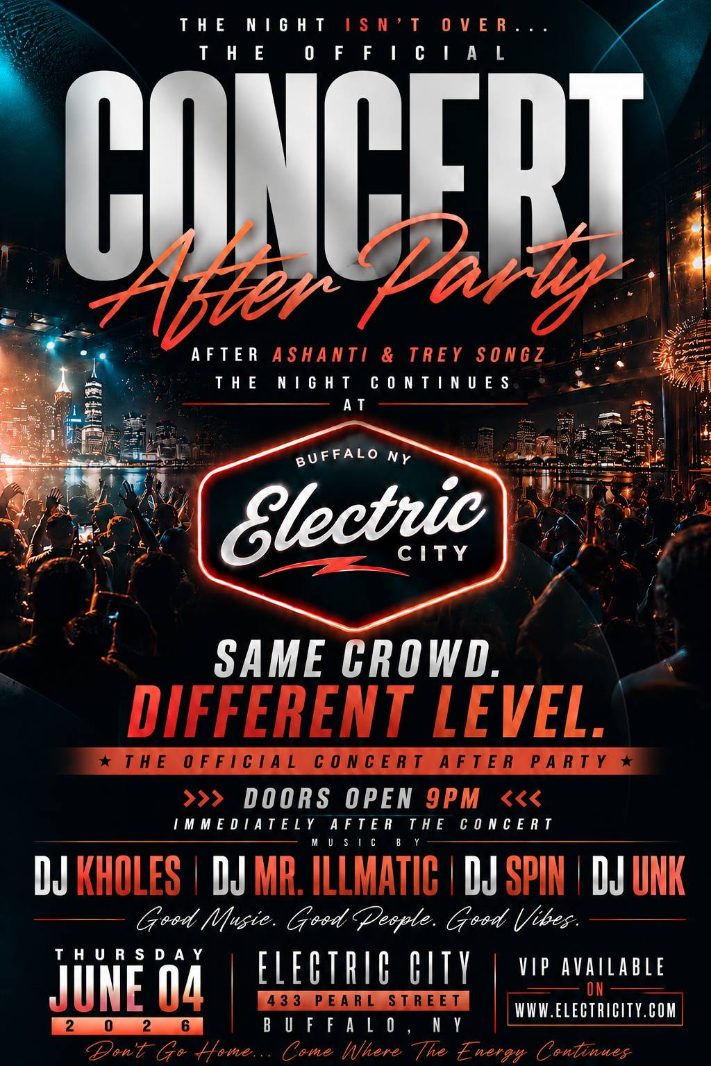 Event flyer graphic