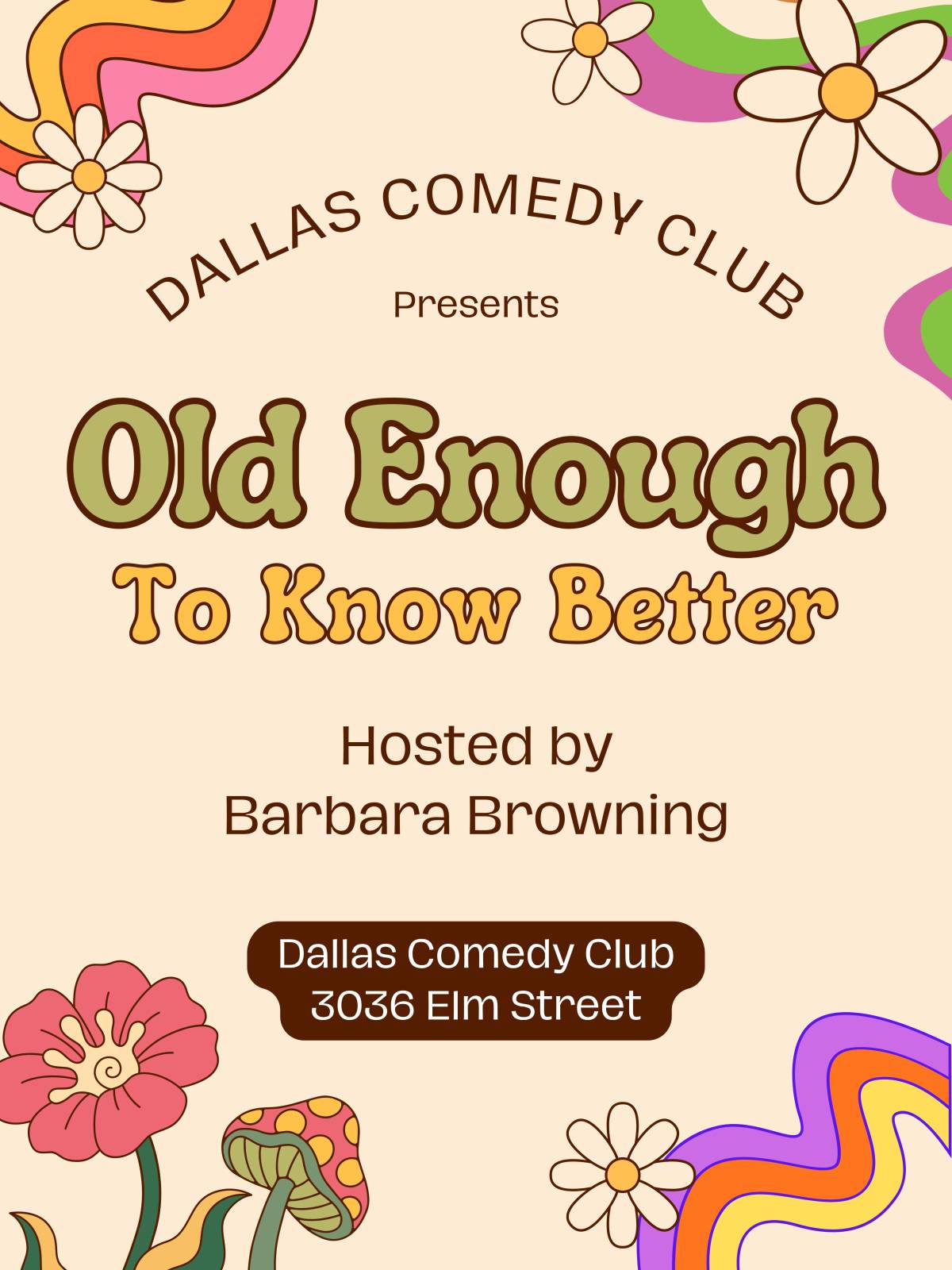 Event flyer graphic