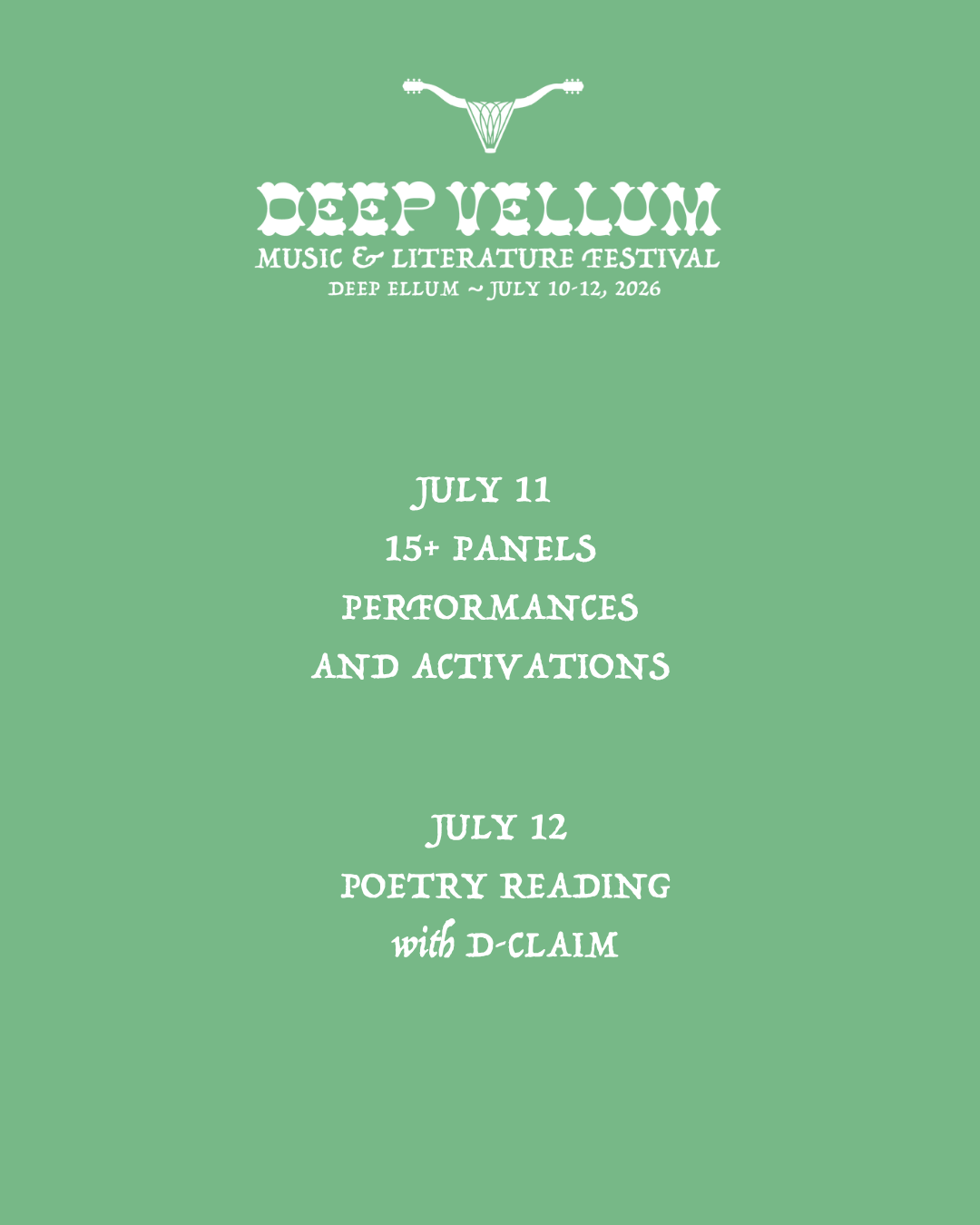 Event flyer graphic
