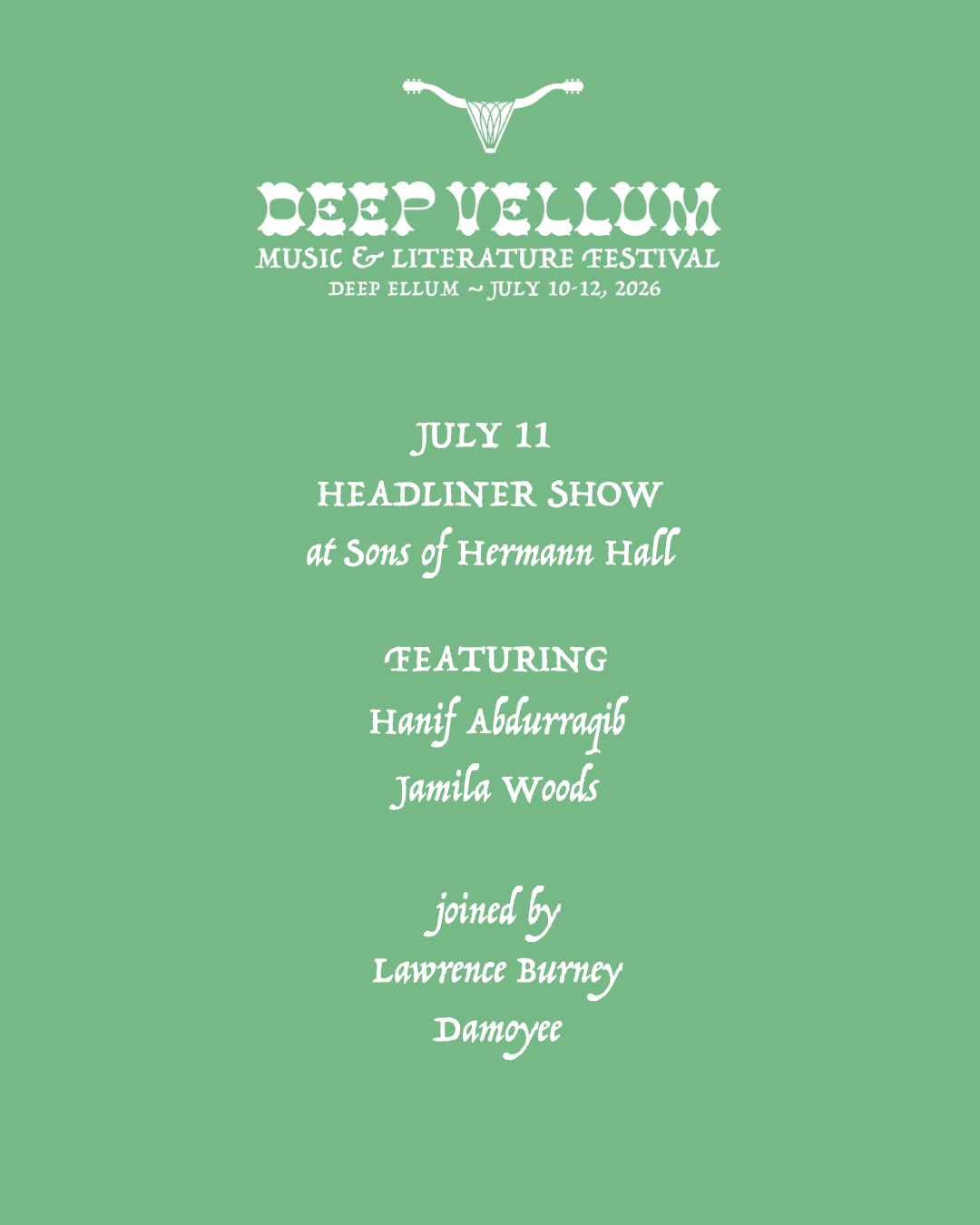Event flyer graphic