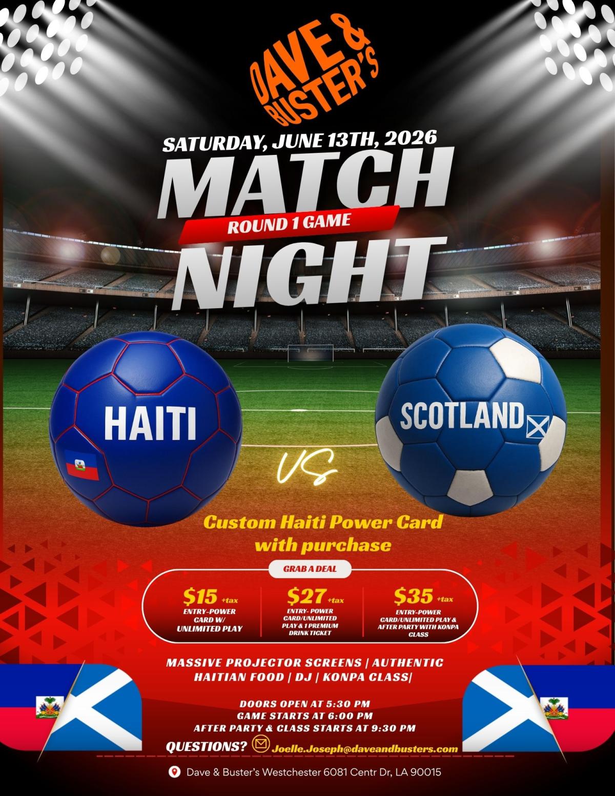 Event flyer graphic