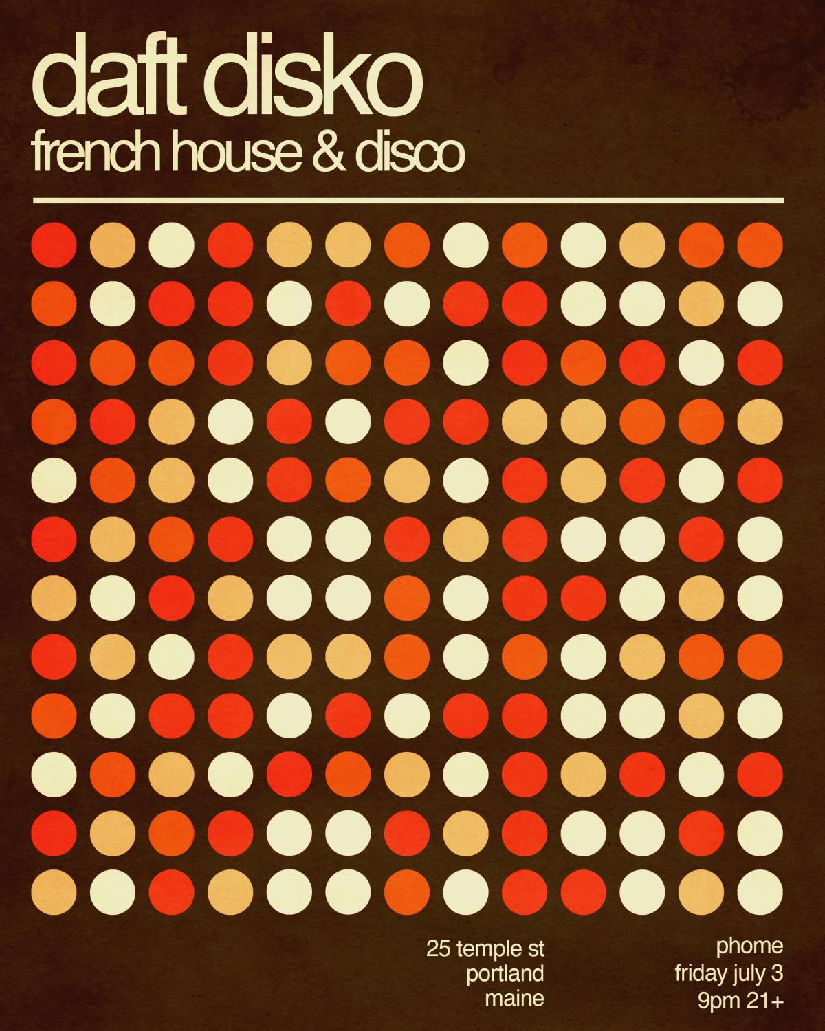 Event flyer graphic