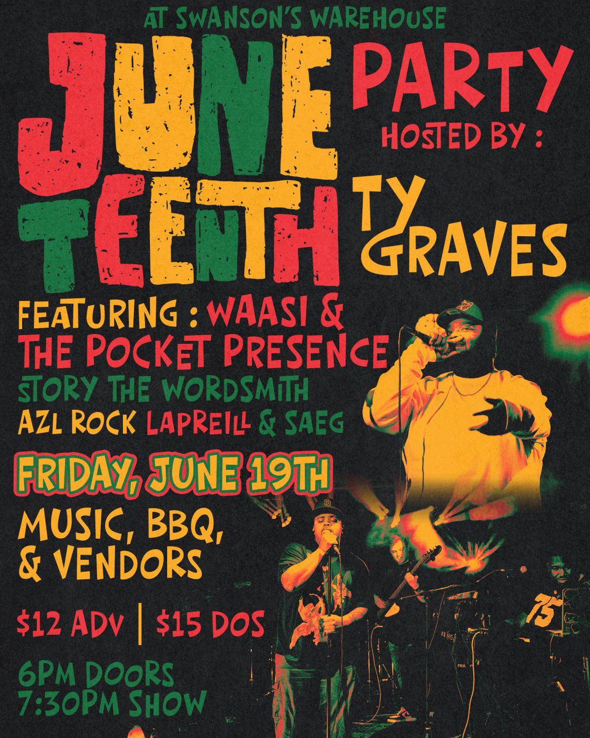 Event flyer graphic