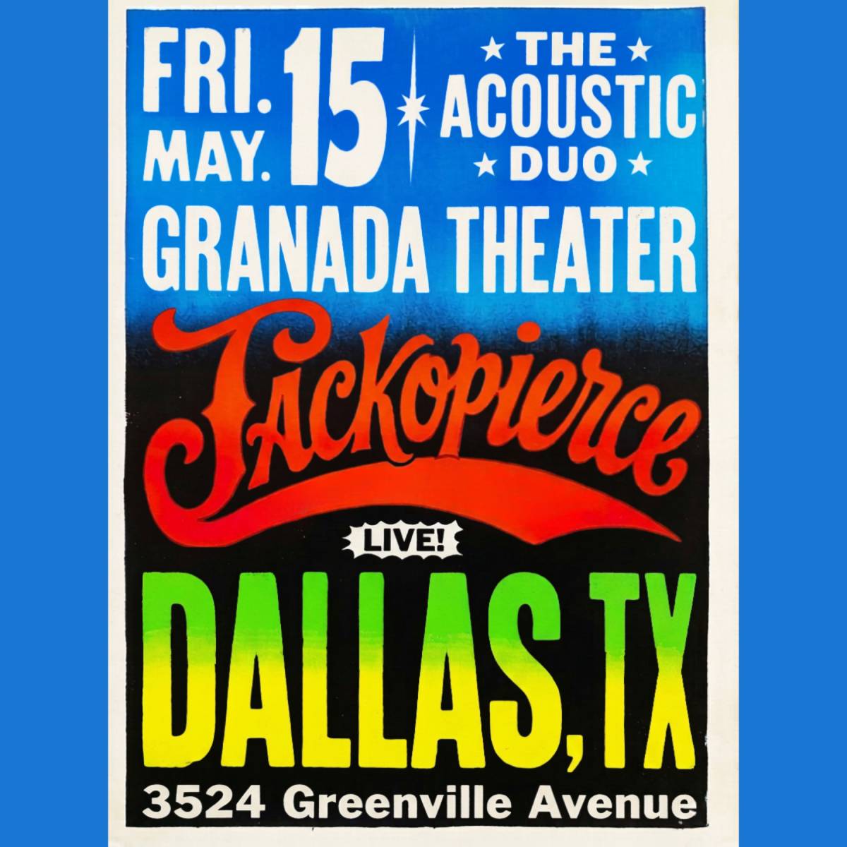 Event flyer graphic