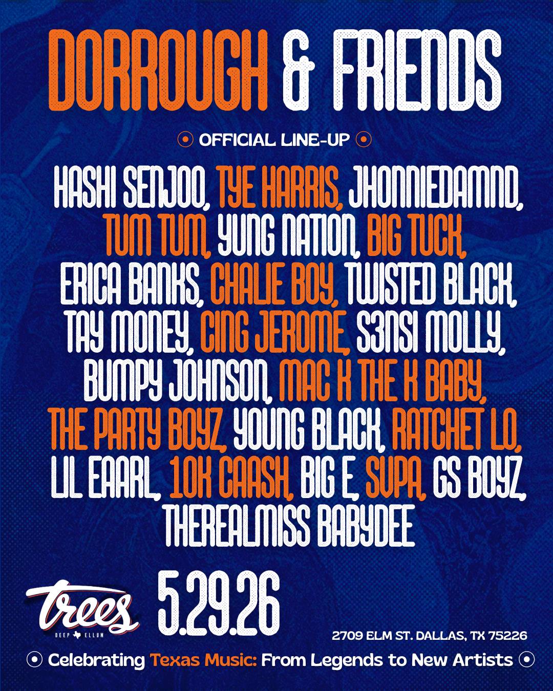 Event flyer graphic