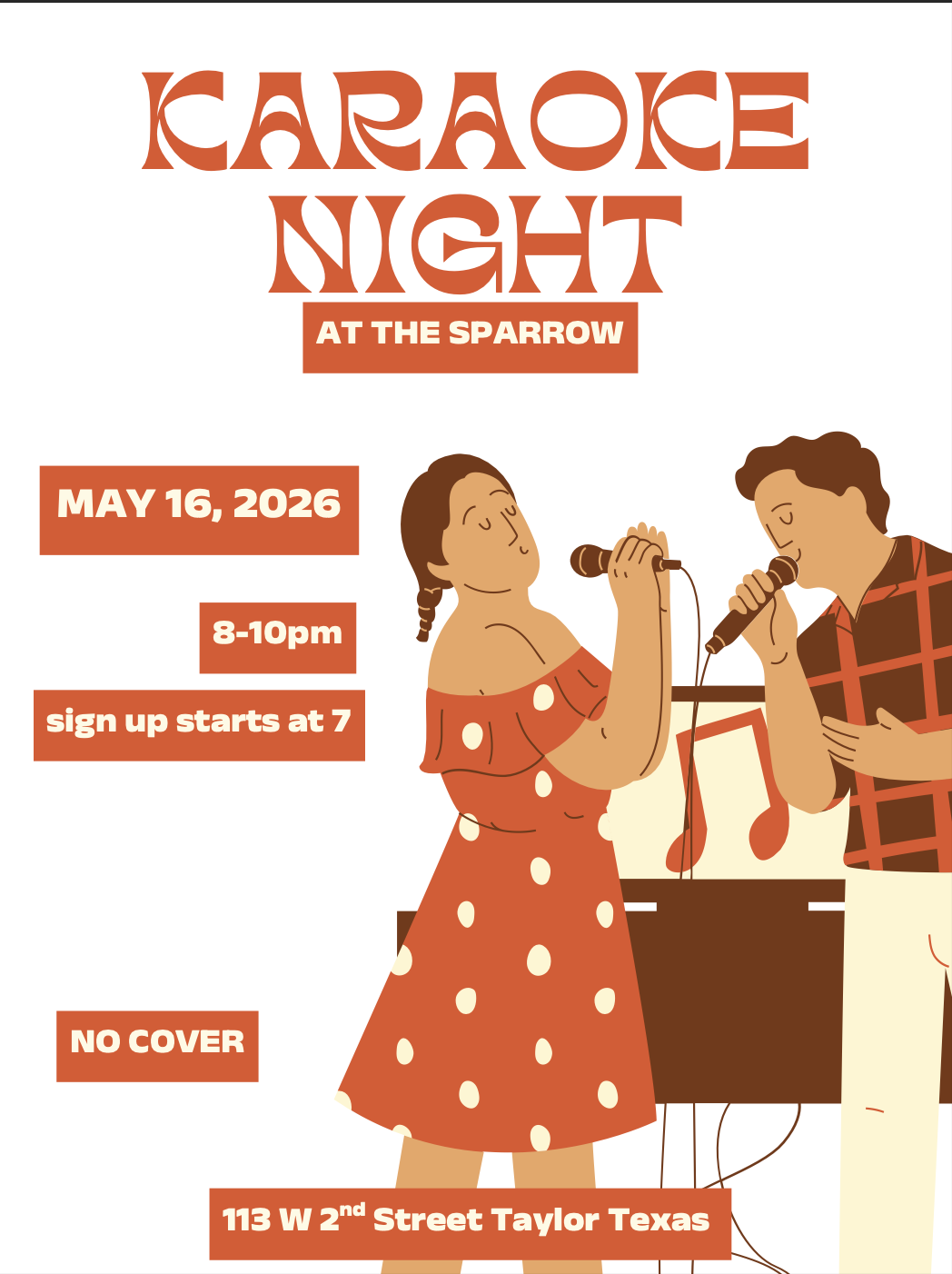 Event flyer graphic