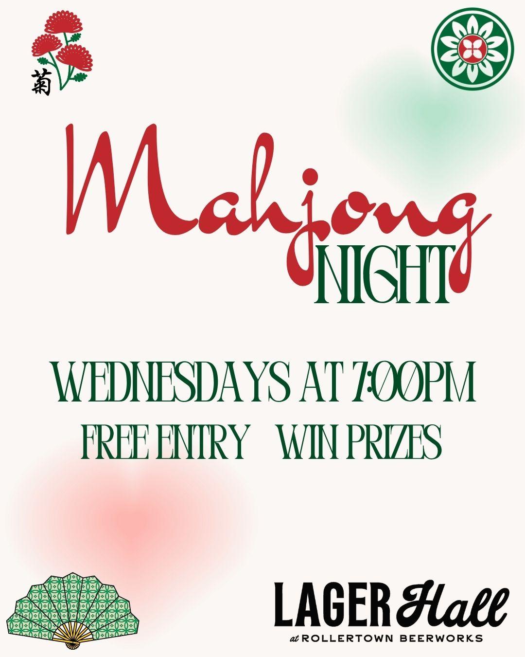 Mahjong Night at Rollertown Tickets, Wednesday, April 22 2026 | Prekindle