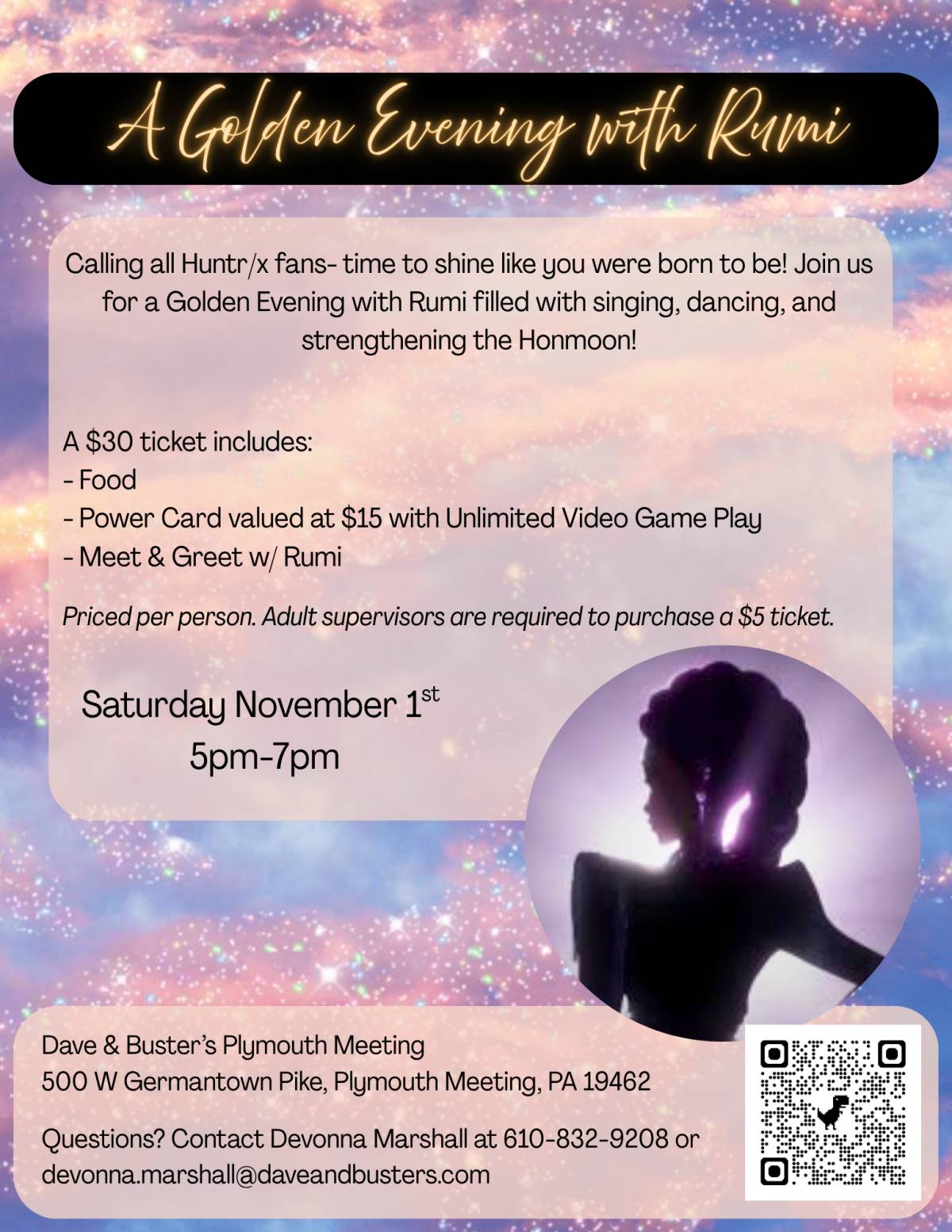 Event flyer graphic