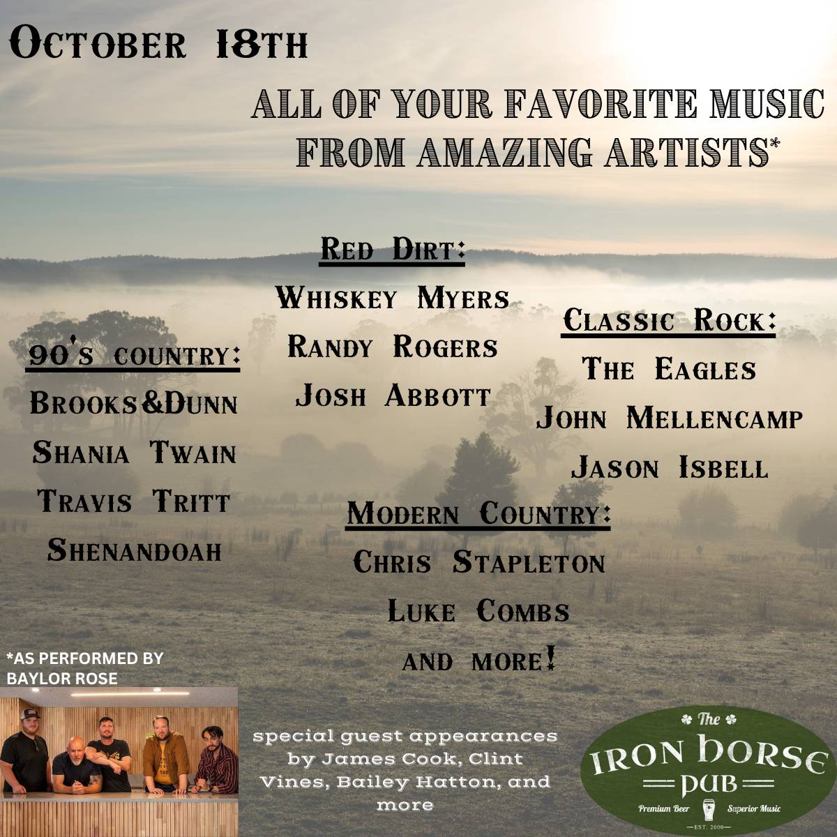 Event flyer graphic