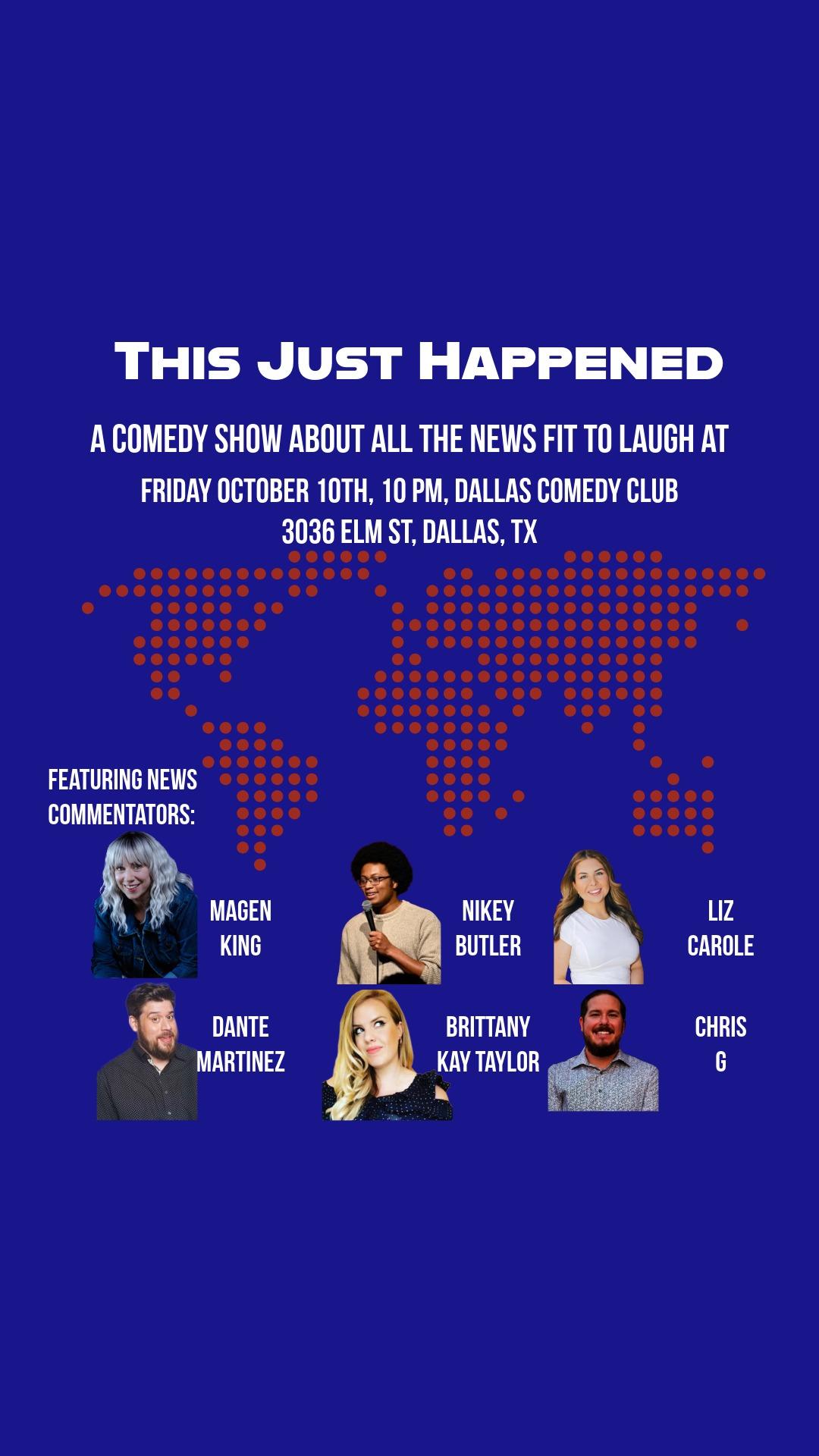 Event flyer graphic