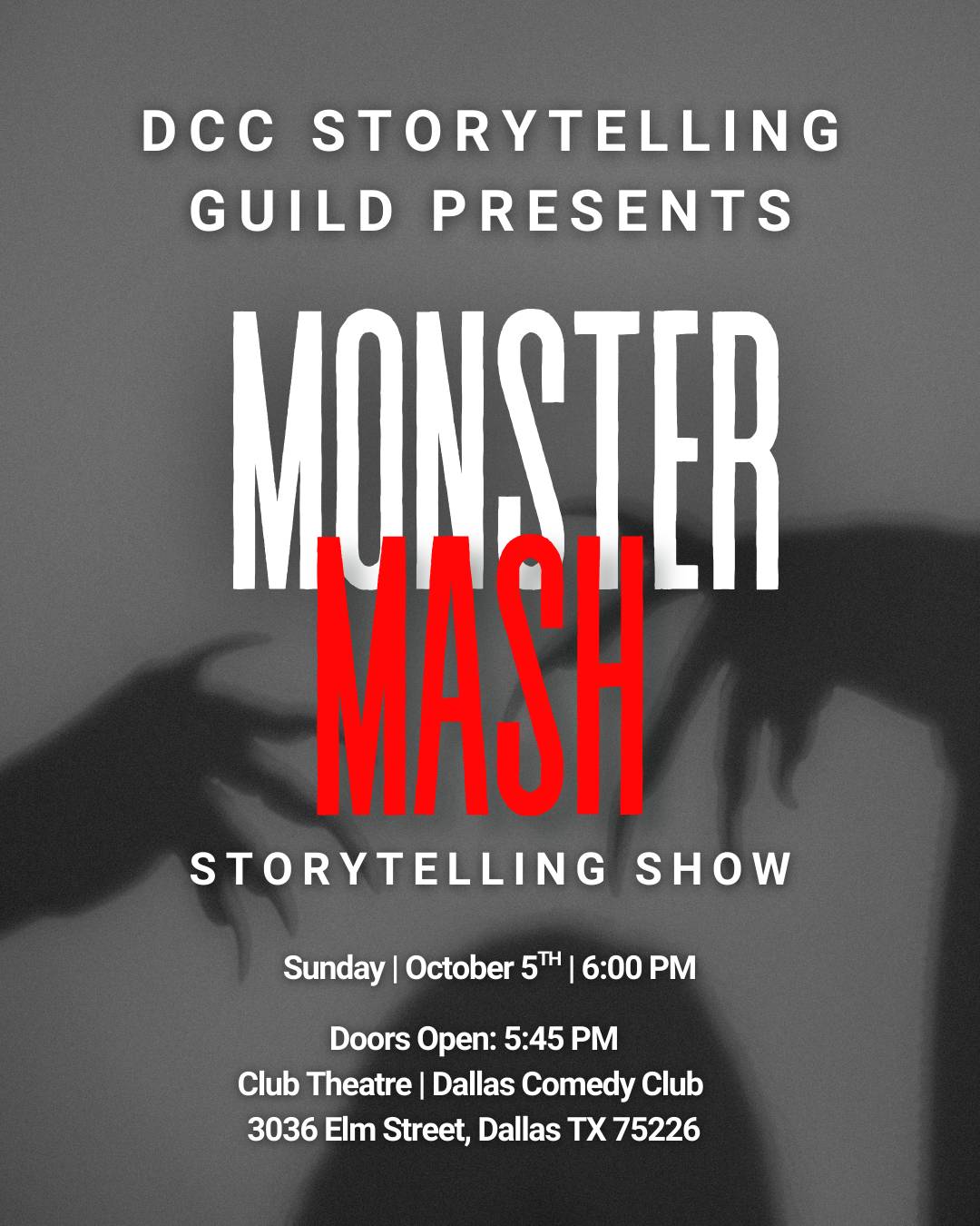 Event flyer graphic