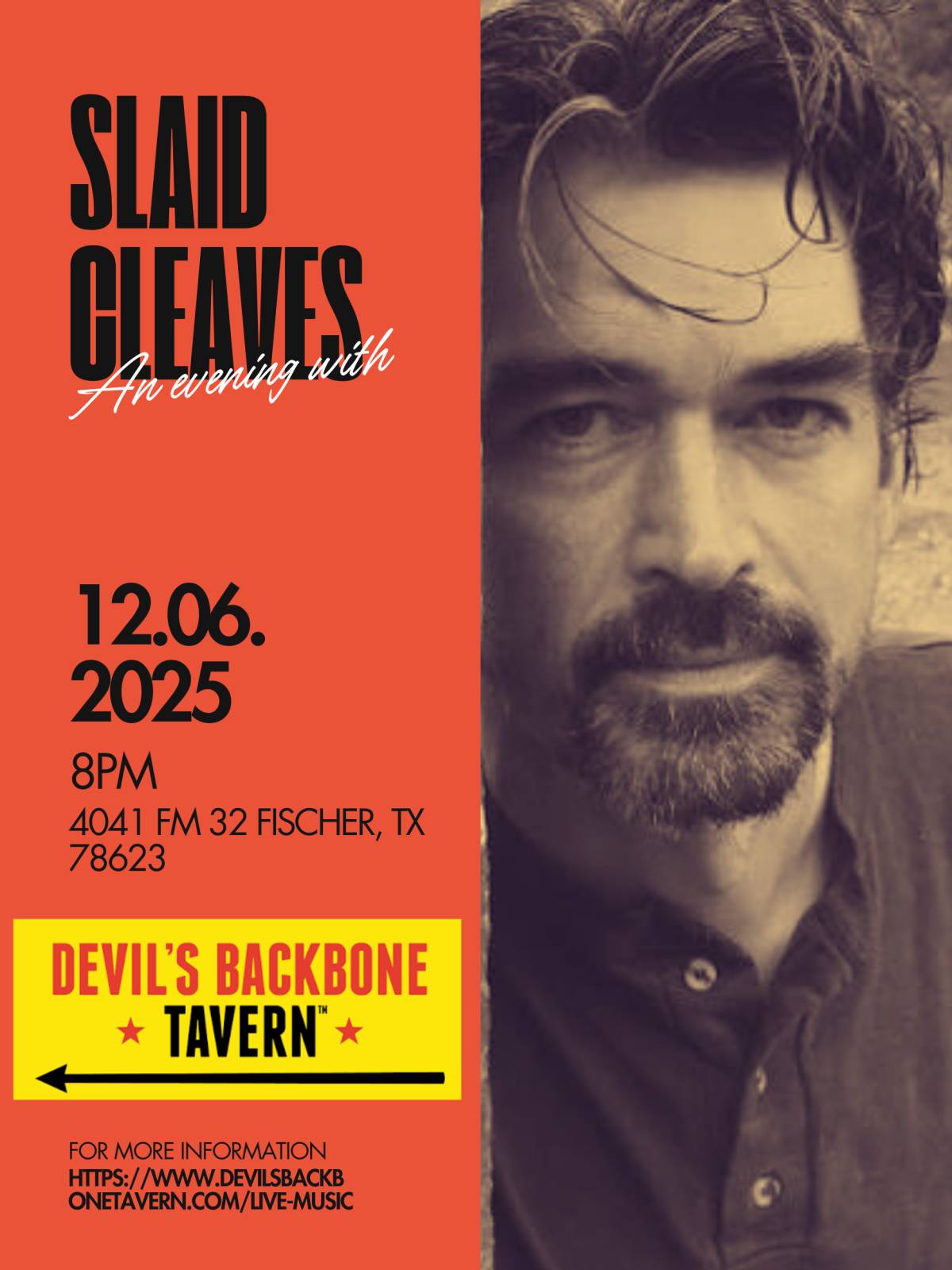 Event flyer graphic