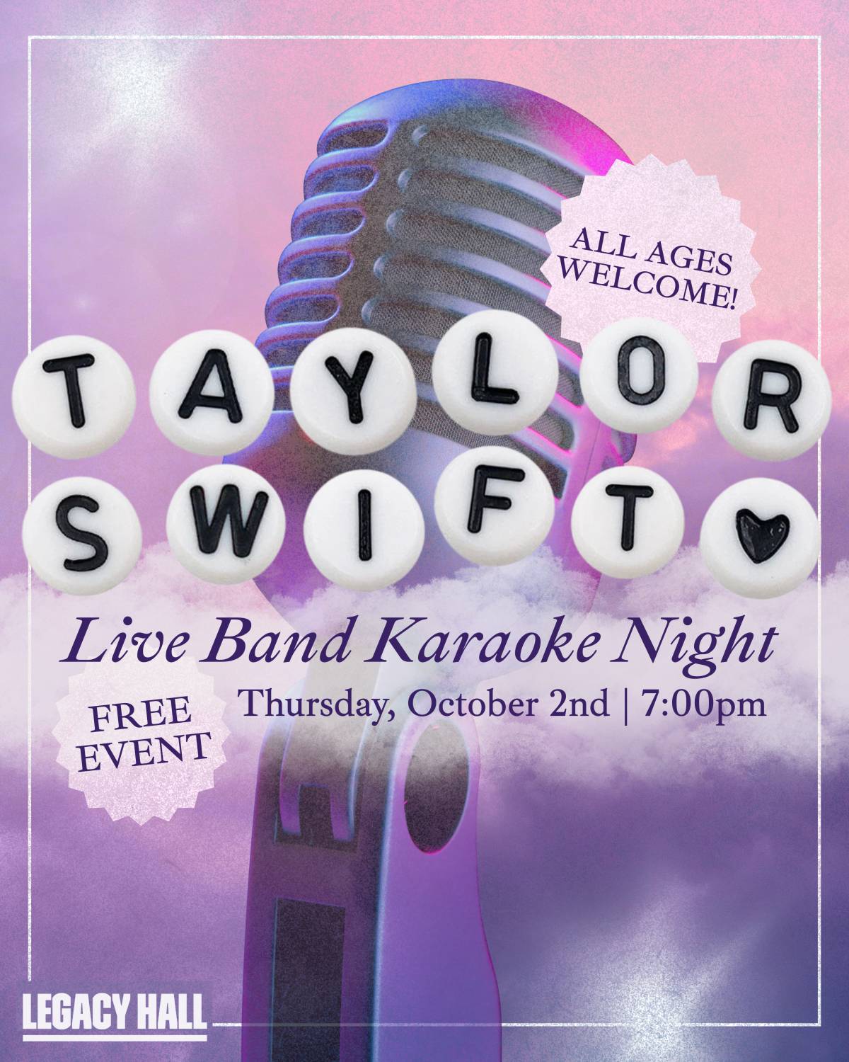 Event flyer graphic