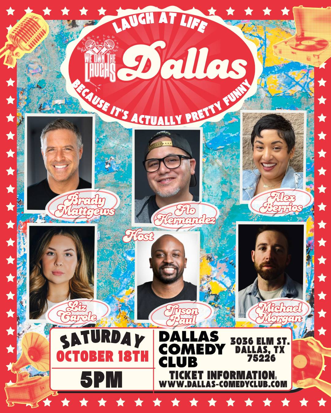 Event flyer graphic