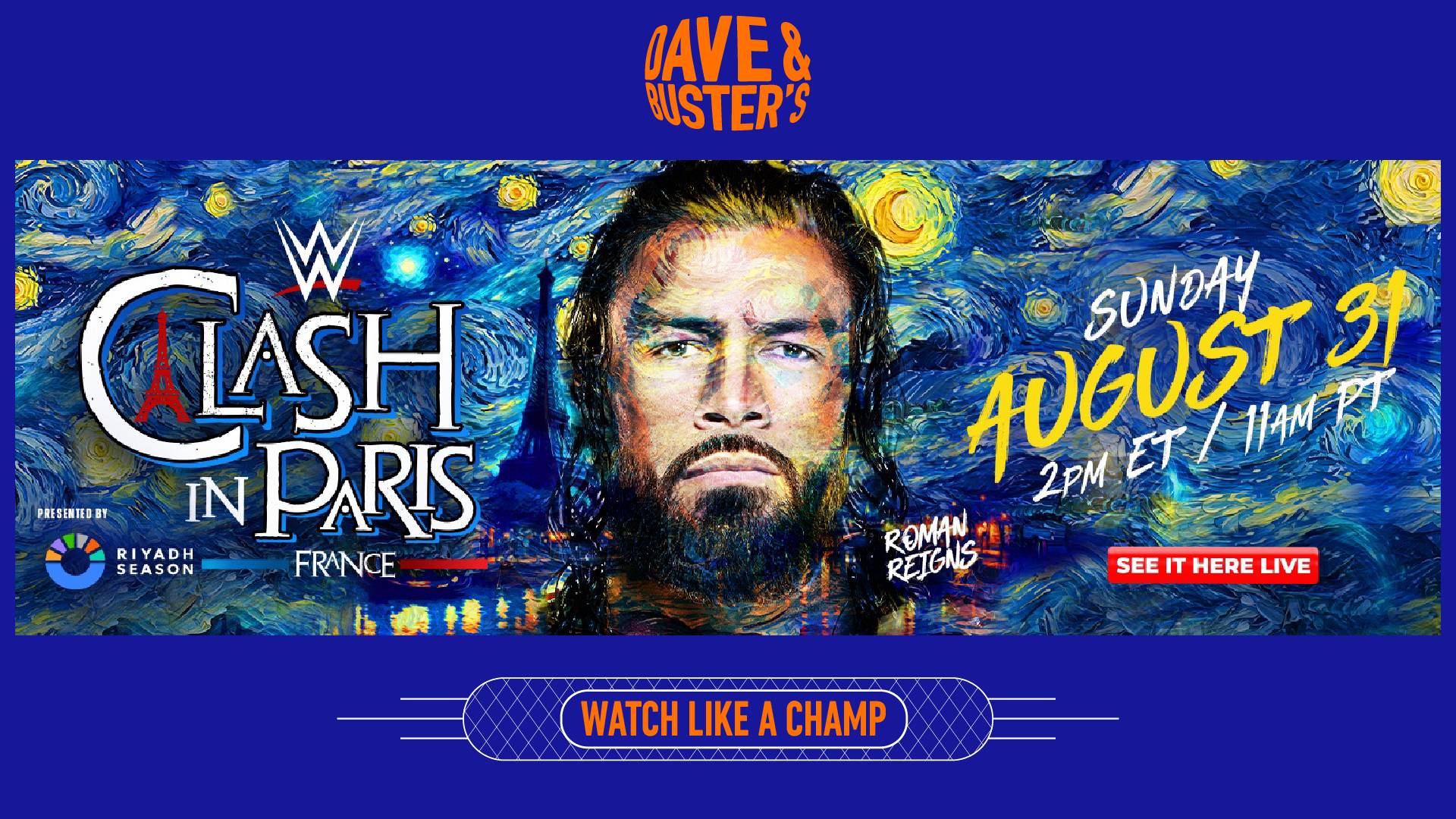 Event flyer graphic