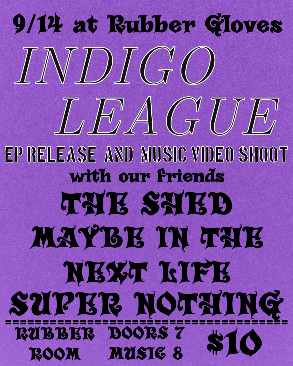Event flyer graphic