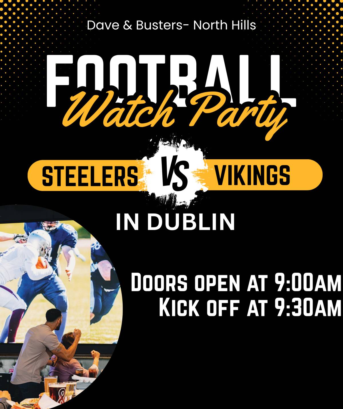 Event flyer graphic