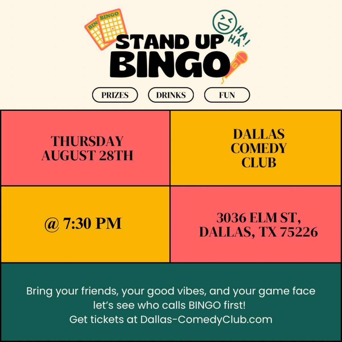 Event flyer graphic