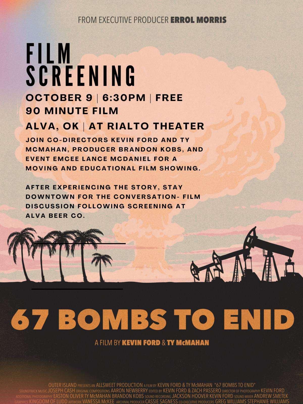 Event flyer graphic