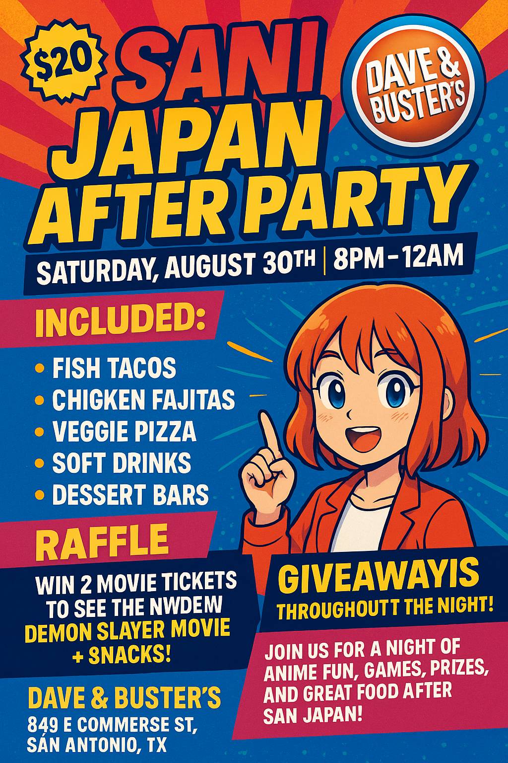Event flyer graphic