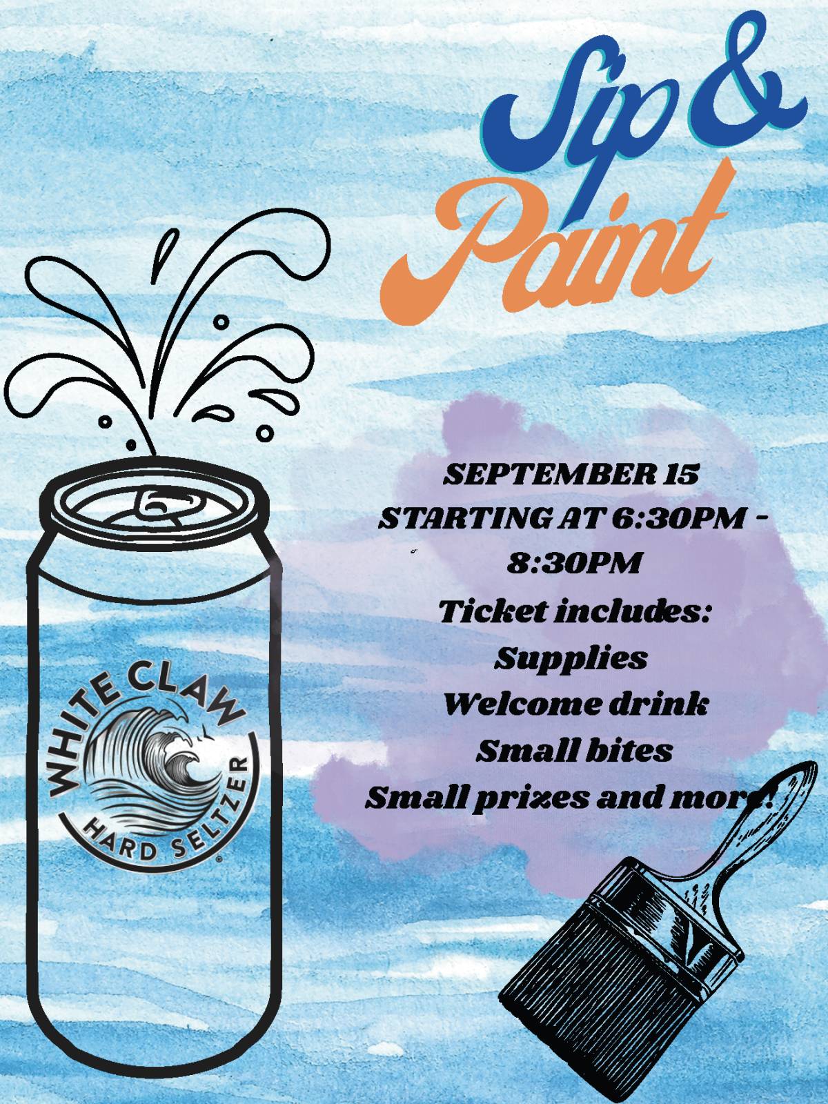 Event flyer graphic