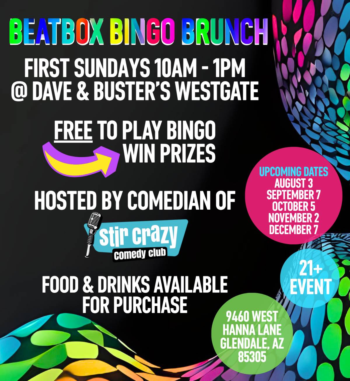 Event flyer graphic