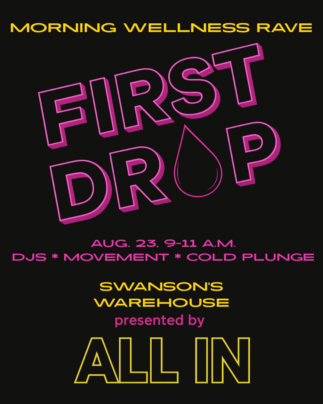 Event flyer graphic