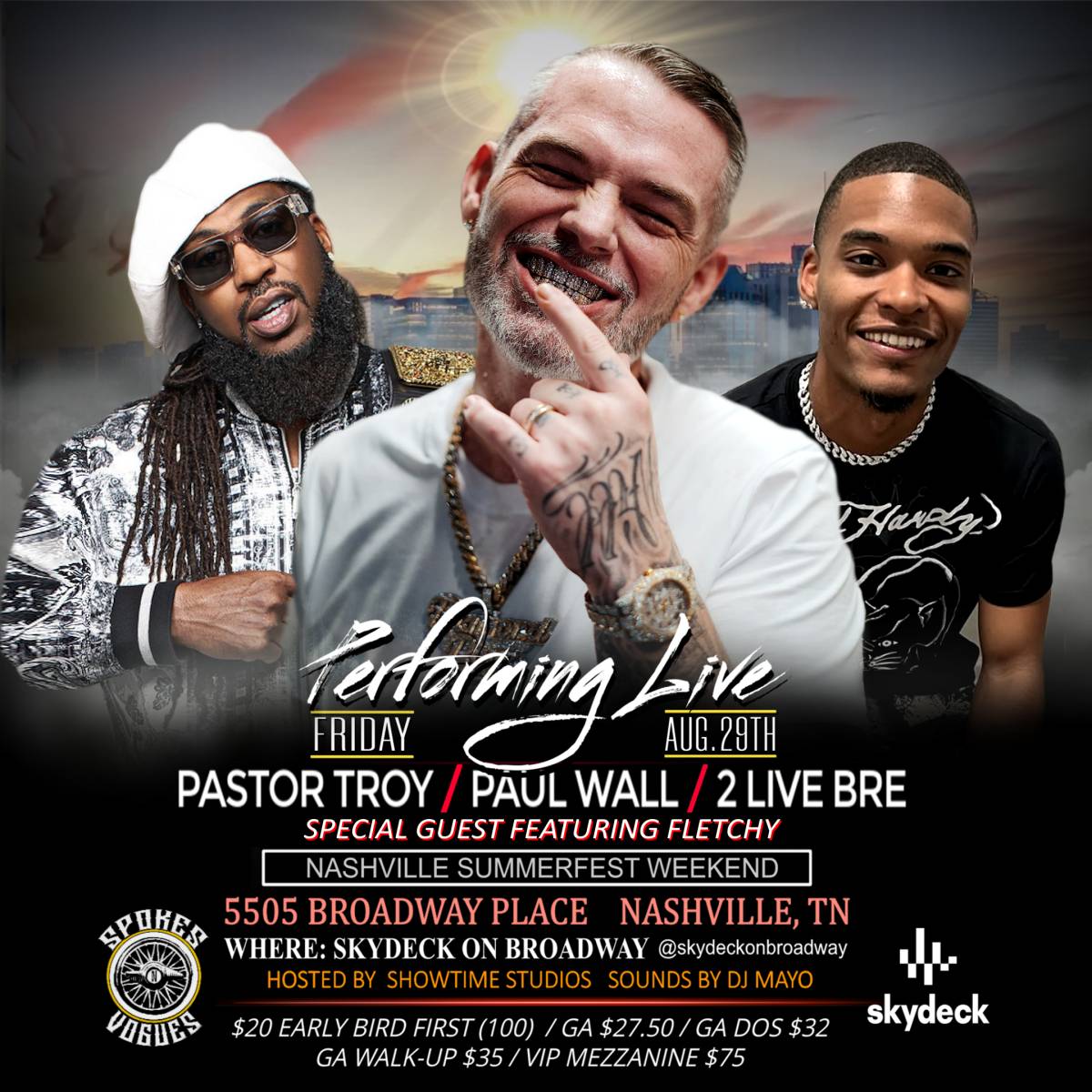 Event flyer graphic