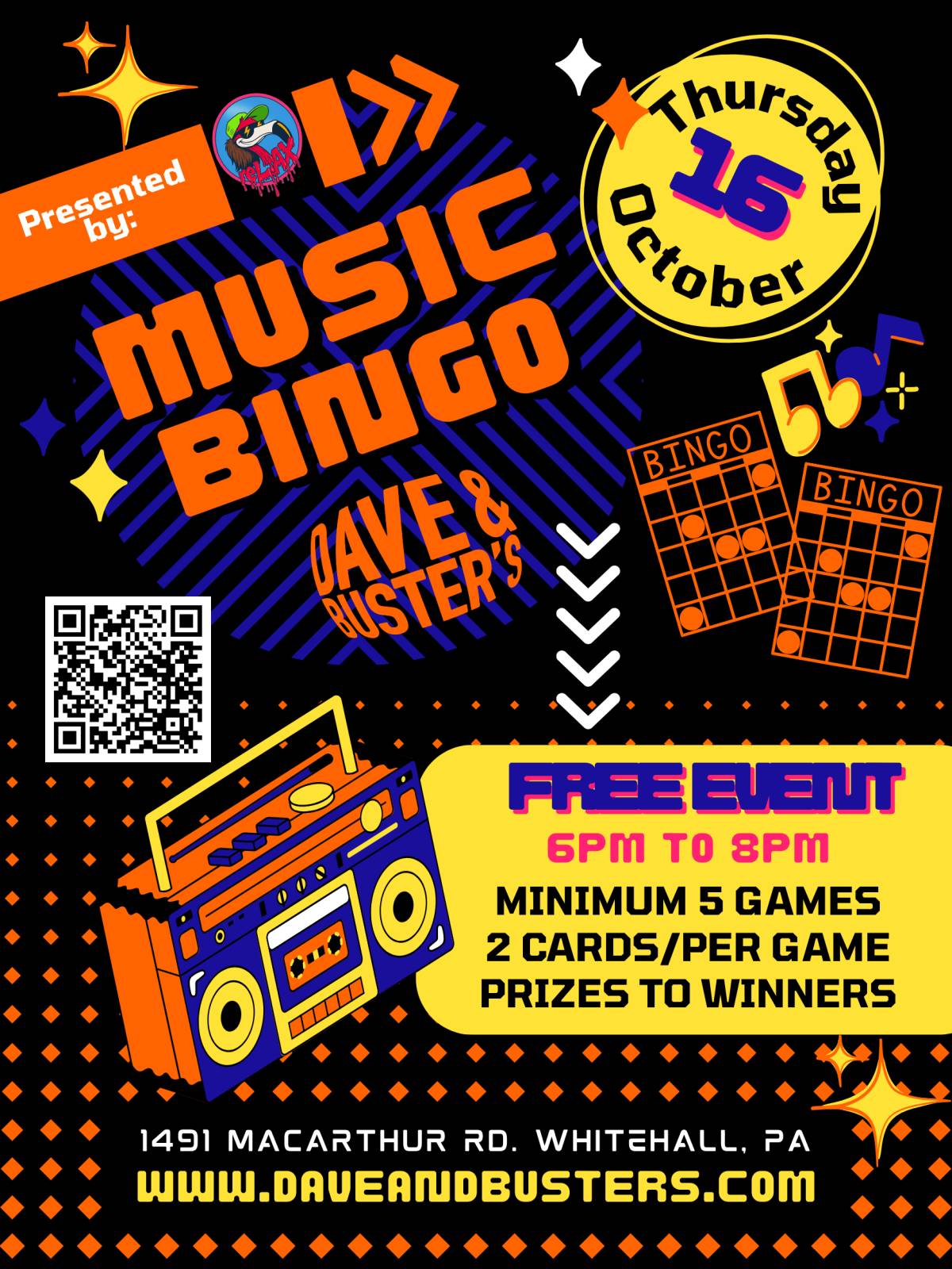 Event flyer graphic