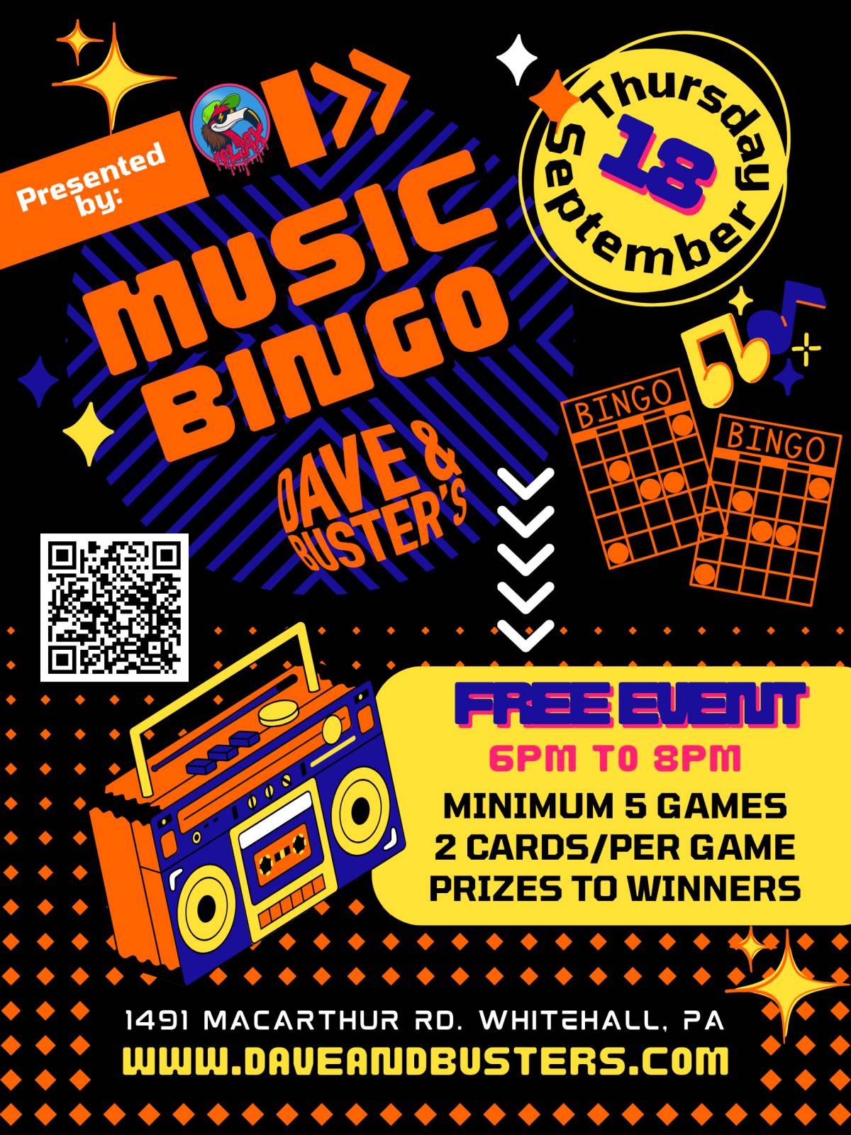 Event flyer graphic