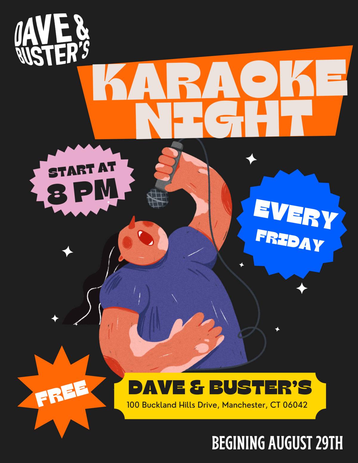 Event flyer graphic