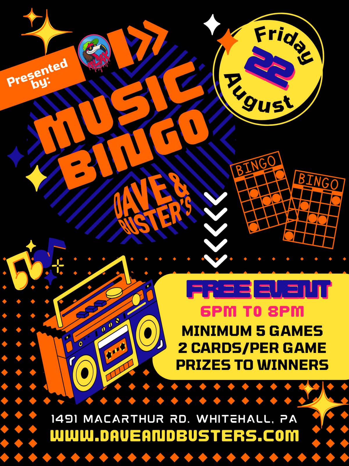 Event flyer graphic