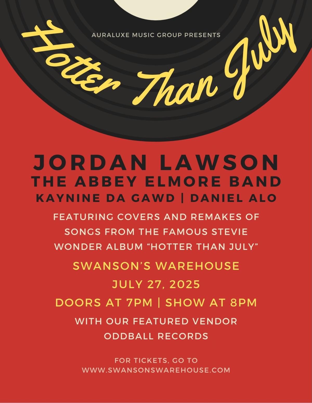 Event flyer graphic