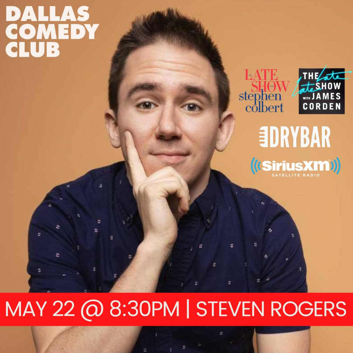 Steven Rogers, Live! Tickets, Thursday, May 22 2025 | Prekindle
