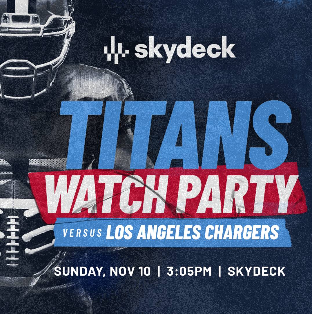 Titans vs. Los Angeles Chargers Watch Party Tickets, Sunday, November