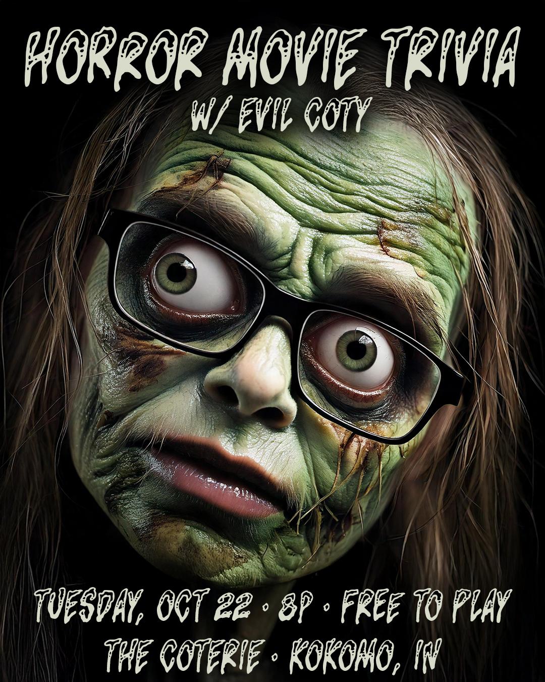 Horror Movie Trivia The Coterie! Tickets, Tuesday, October 22 2024