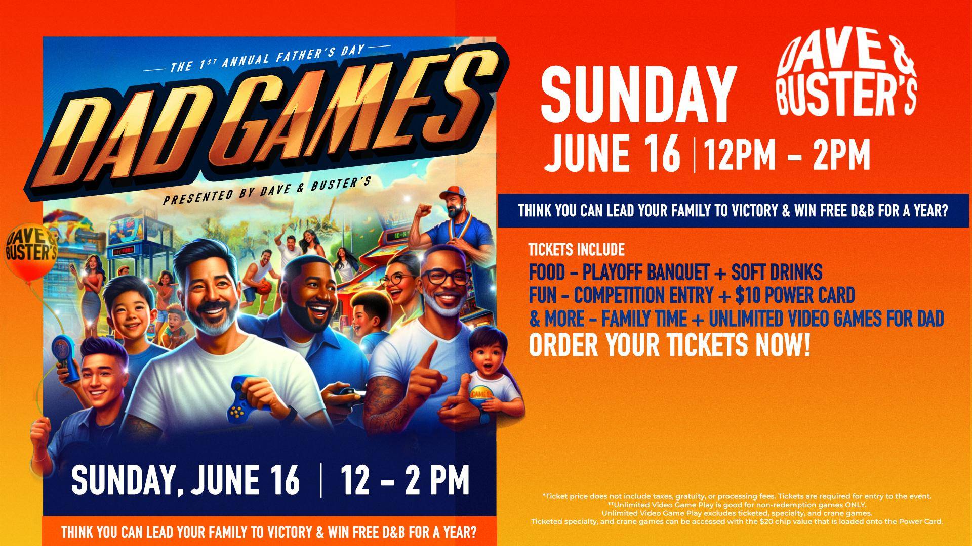 Dave and Buster's Roseville Event Calendar