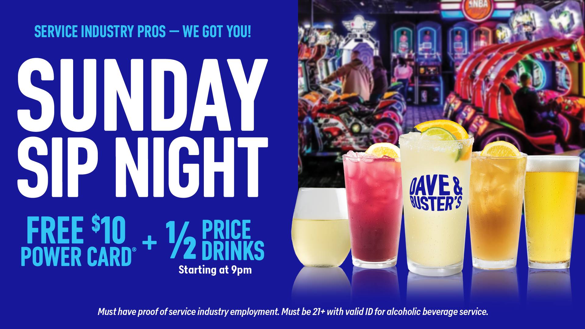 Dave and Buster's Overland Park Event Calendar