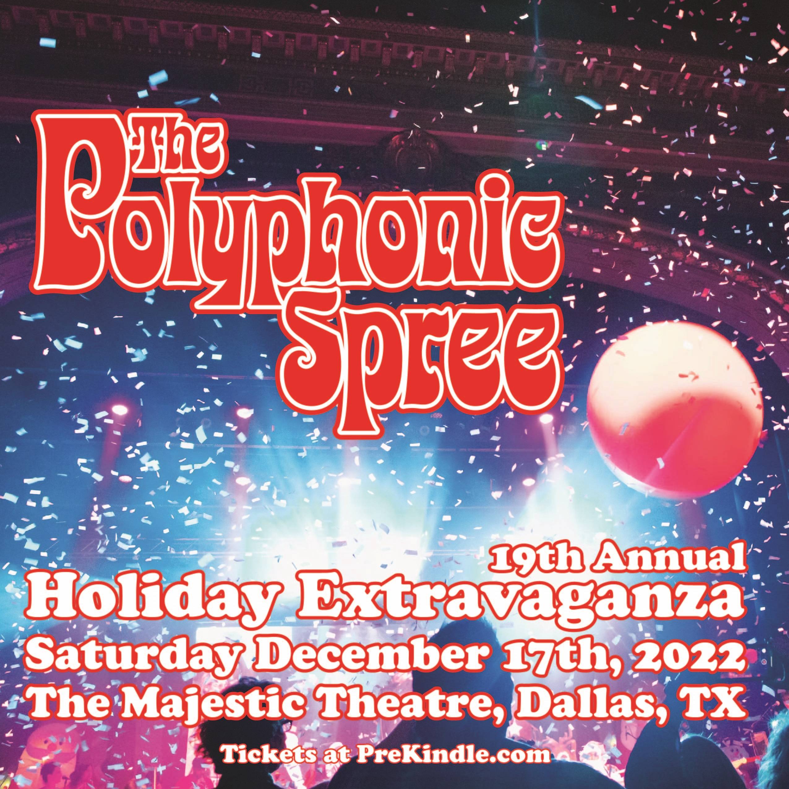 Christmas In Dallas 2022 The Polyphonic Spree 2022 Christmas Show Tickets, Saturday, December 17 2022  | Prekindle