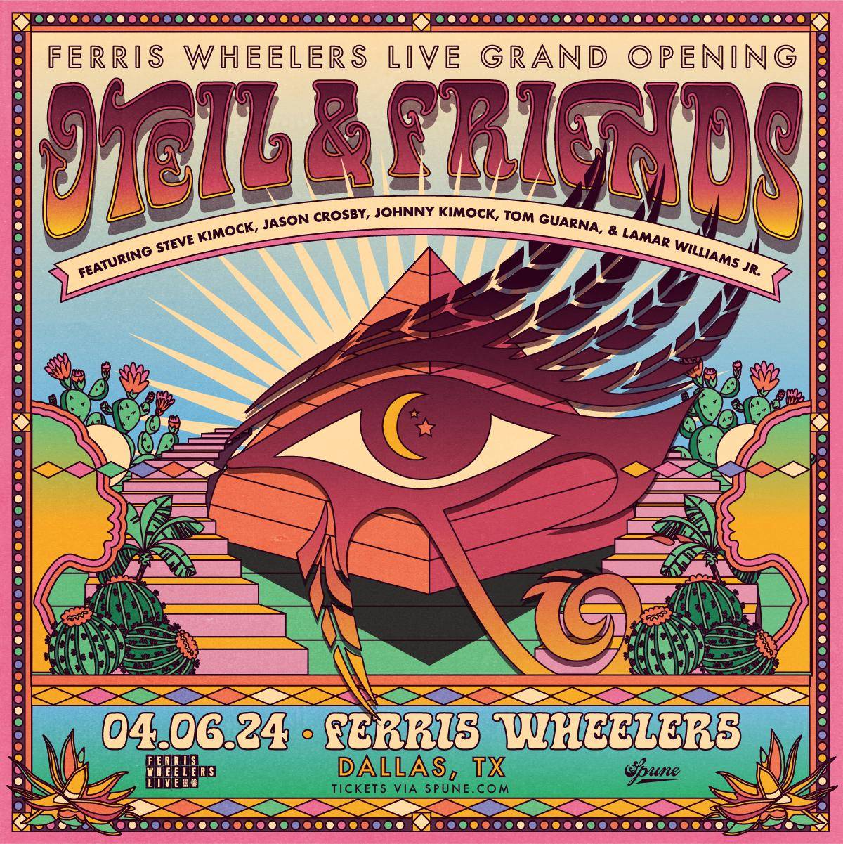 OTEIL & FRIENDS Ferris Wheelers Tickets, Saturday, April 6 2024