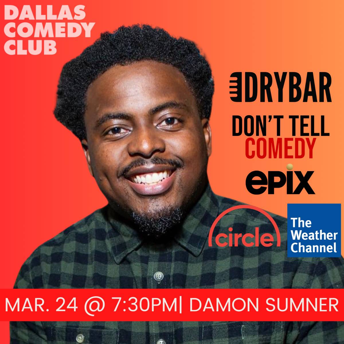 Damon Sumner, Live! Tickets, Sunday, March 24 2024 Prekindle