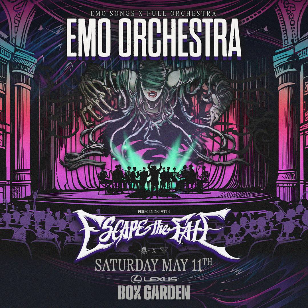 EMO ORCHESTRA feat. ESCAPE THE FATE Tickets, Saturday, May 11 2024