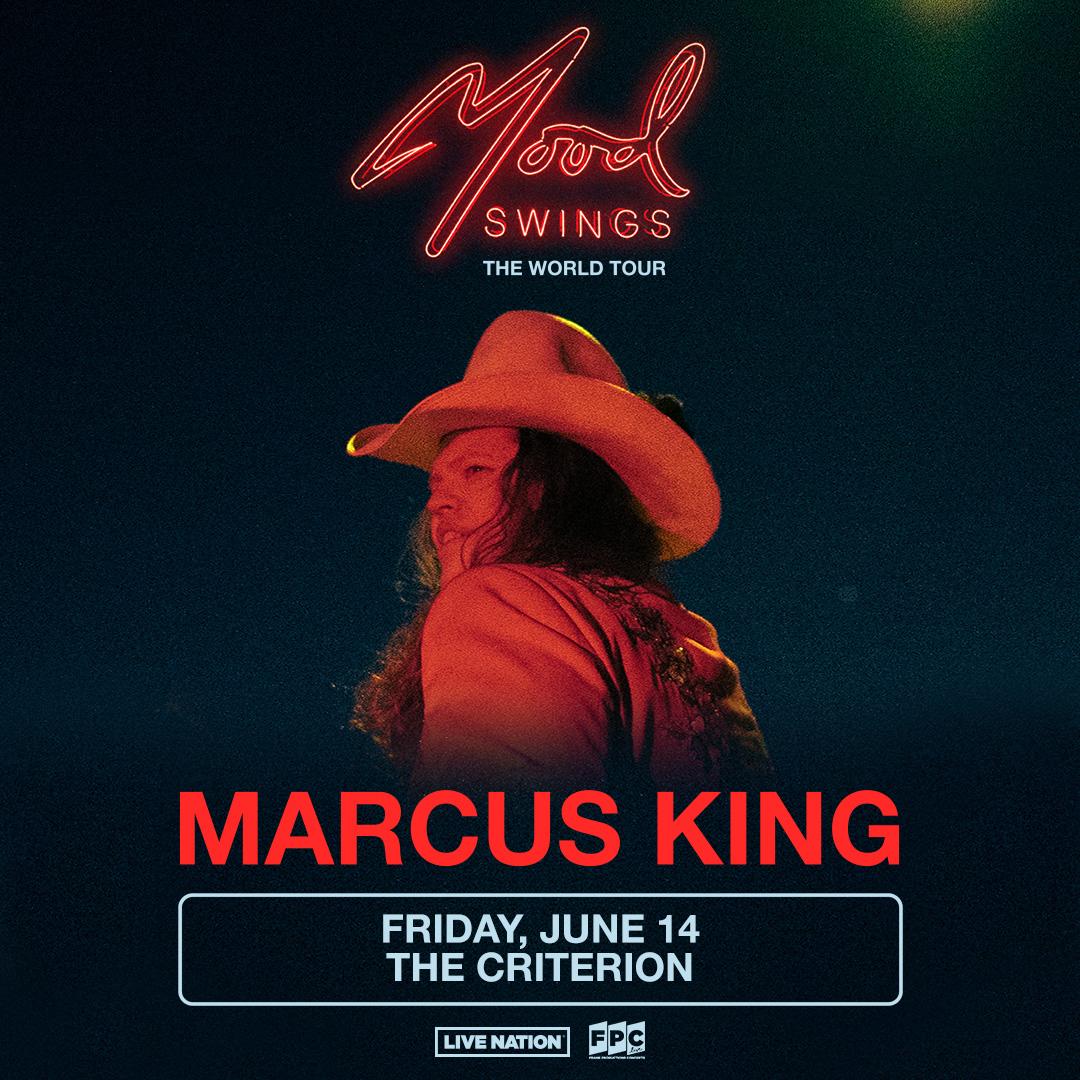 MARCUS KING MOOD SWINGS THE WORLD TOUR Tickets, Friday, June 14 2024