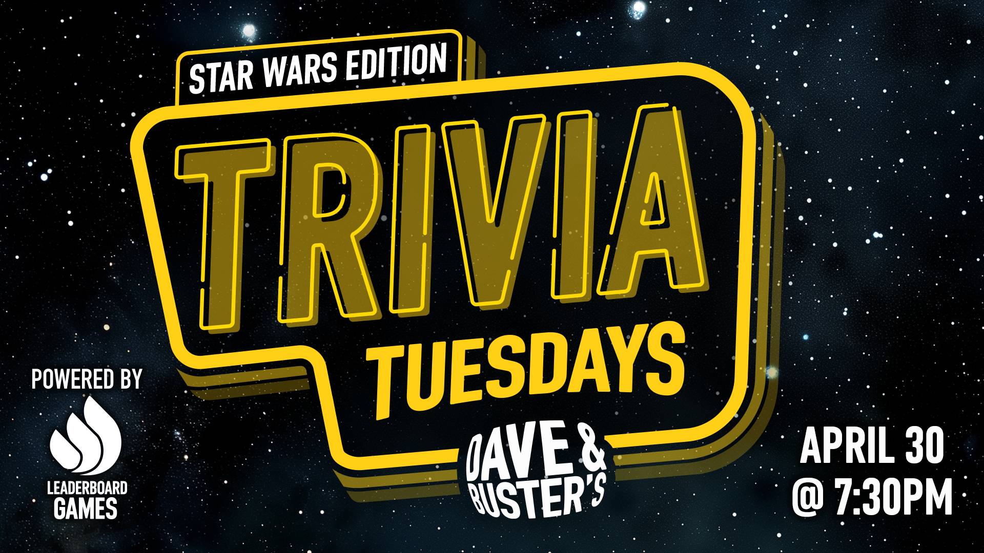 Trivia Tuesdays: Star Wars Edition Tickets, Tuesday, April 30 2024 ...