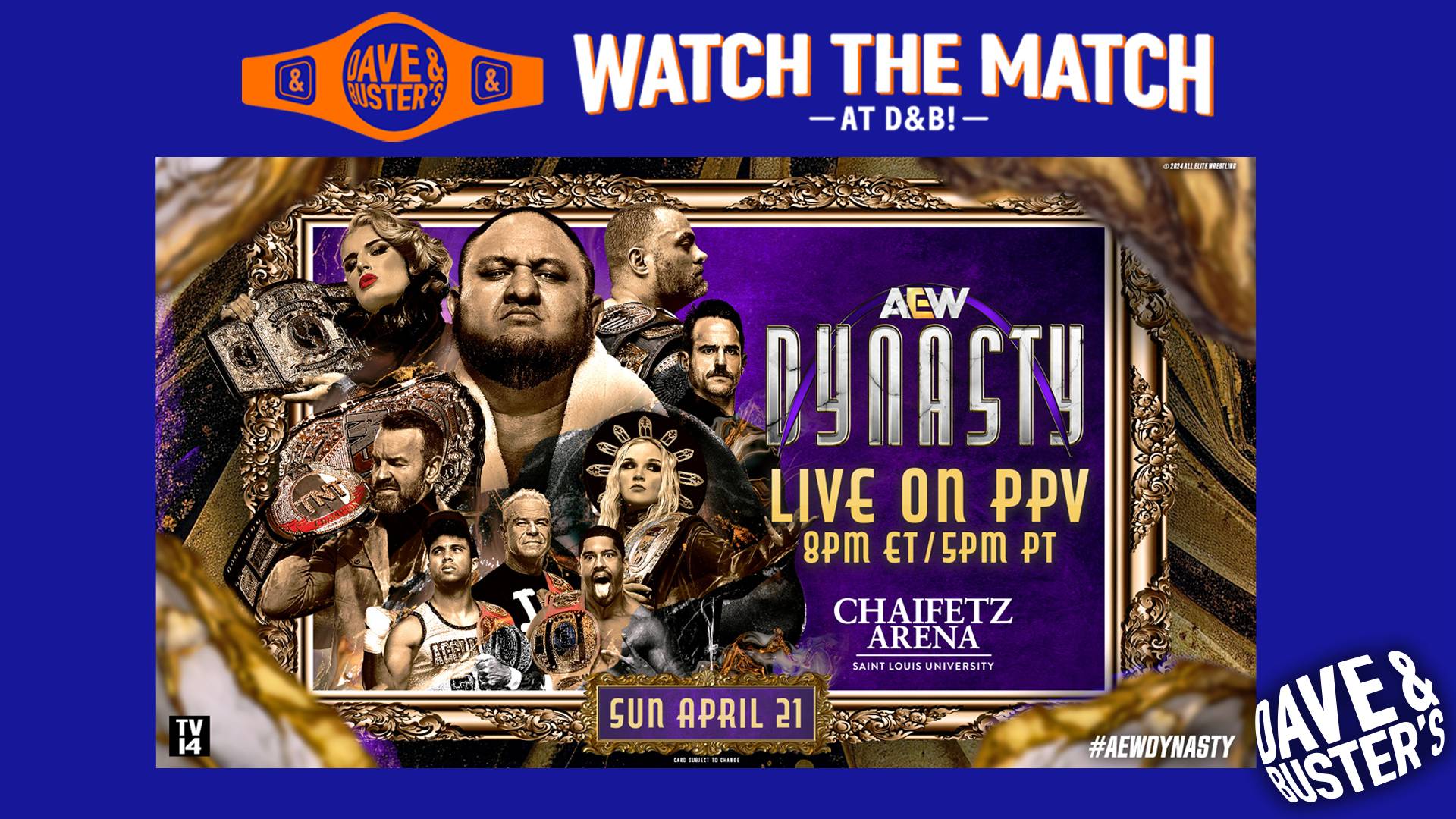 Aew dynasty tickets sunday april 21 2024 prekindle